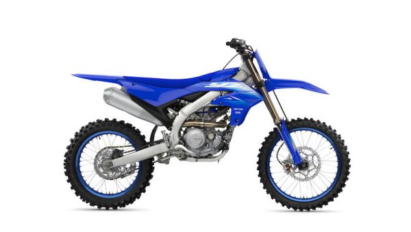 Yamaha YZ 250, modelo de 2027, vista lateral