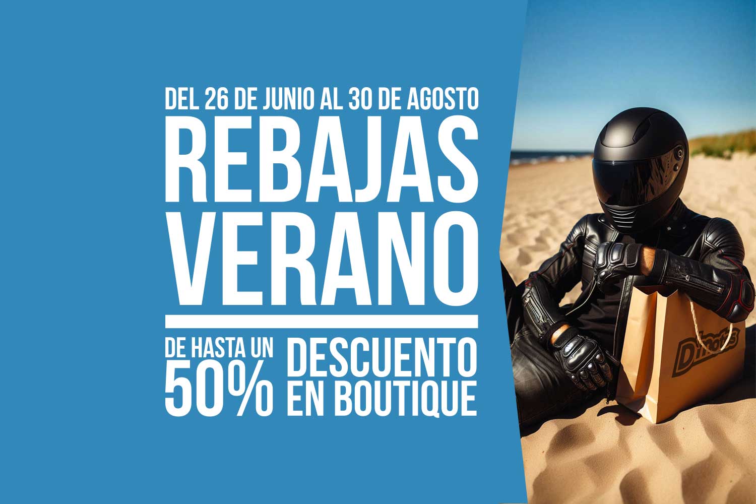 Rebajas de Verano 2025 en D'Motos