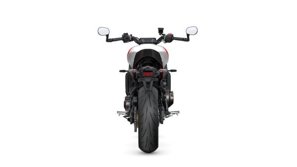 Moto Yamaha XSR 900 2025, vista trasera