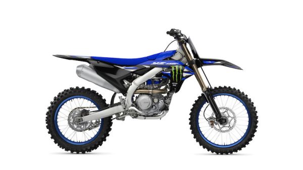 Moto Yamaha YZ450F Monster Edition 2027, vista lateral